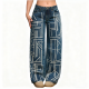 Women's Wide-Leg Loose Denim Jeans - Breathable Casual Pants