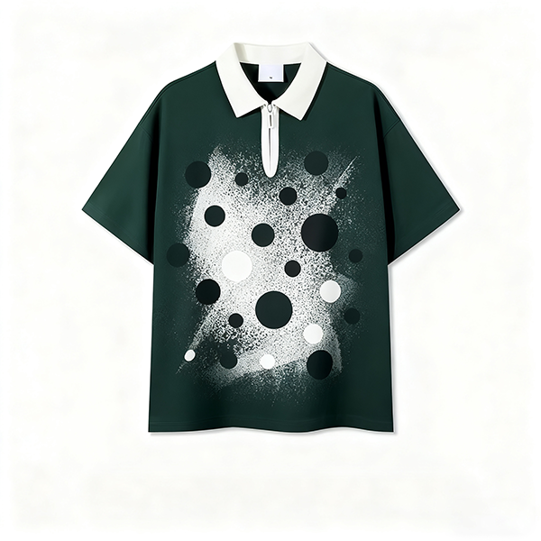 Men's Summer Lightweight Casual Knitted Short-Sleeve Polo Shirt