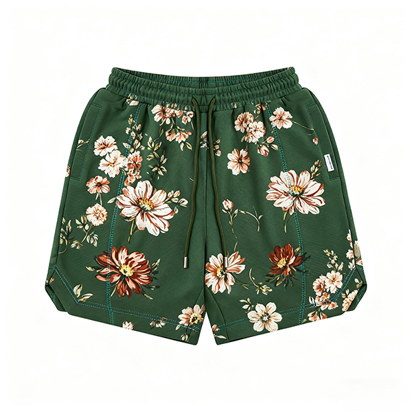 Drawstring Woven Gym Shorts for Men - Breathable Quick-Dry Casual